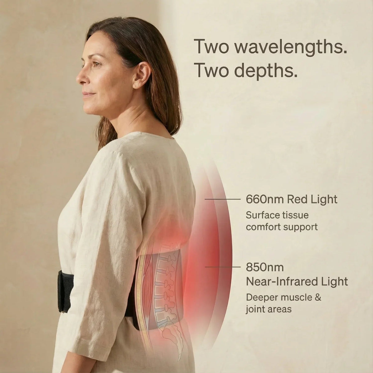 Nicebeam Red Light Therapy Band – Targeted Wellness & Recovery Support