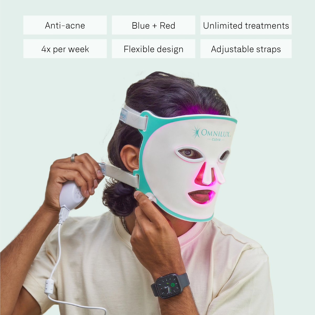 Omnilux Clear + Men + Neck & Décolleté