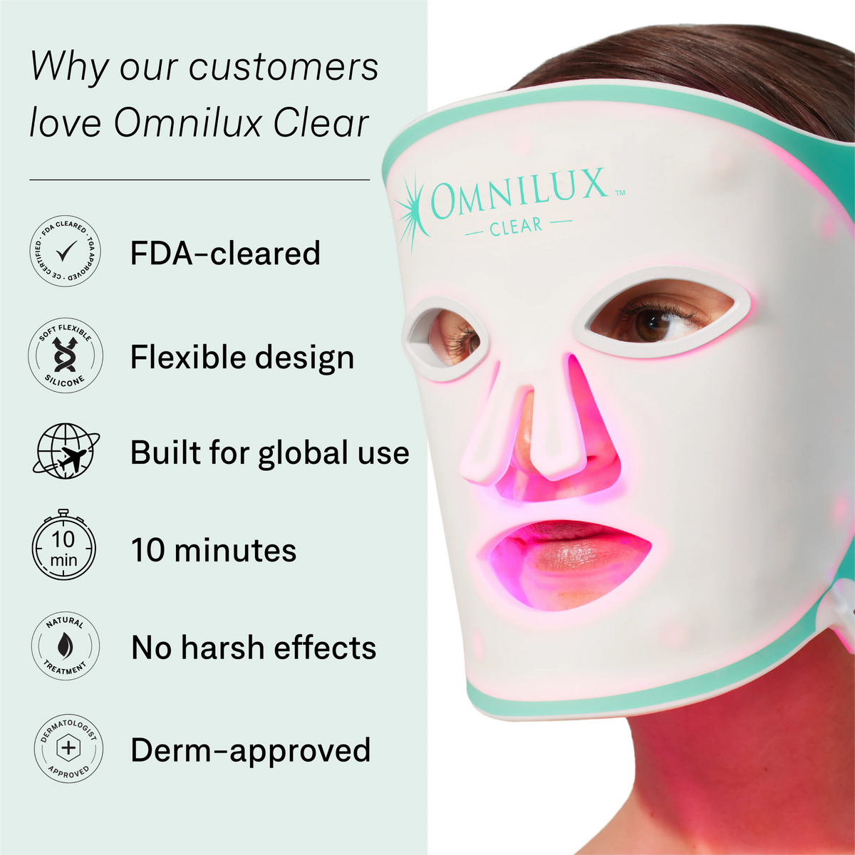 Omnilux Clear + Men Bundle