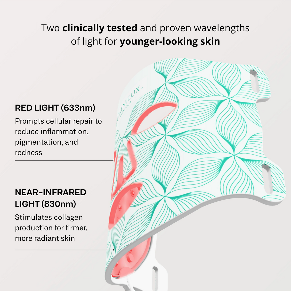 Omnilux Face Contour + Men + Contour Glove